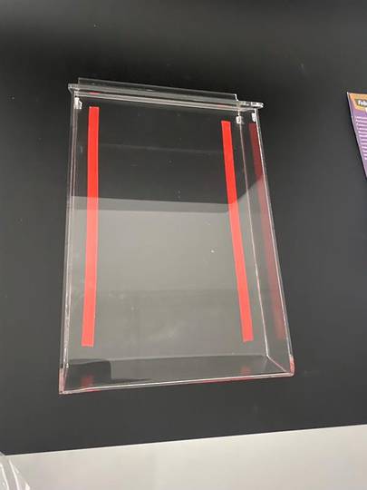 A4 Outdoor Brochure Holder Clear Lid